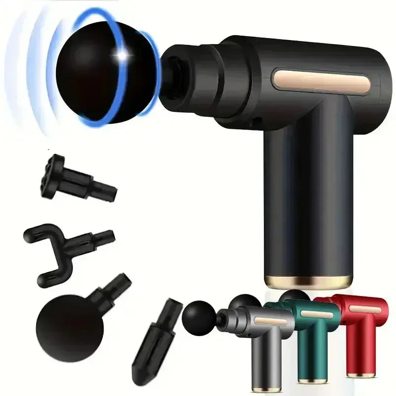 2025 Portable Fascia Gun Deep Tissue Massage Mini Lightweight Adjustable Speed Whole Body Massage Equipment 2025 - CRYSTALOIL