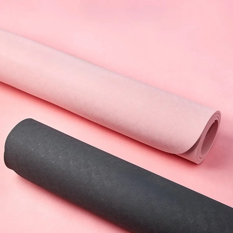 72*31inch Yoga mat, thickened soundproof mat, anti slip and shock-absorbing fitness yoga mat, suitable for indoor use