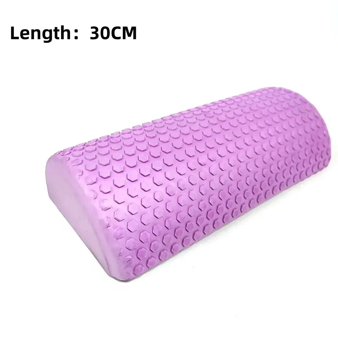 30/33cm Fitness Foam Roller Yoga Massage Roller EPP Pilates Foam Body Muscle Massage Roller Therapy Exercises Gym Home Exercise - CRYSTALOIL