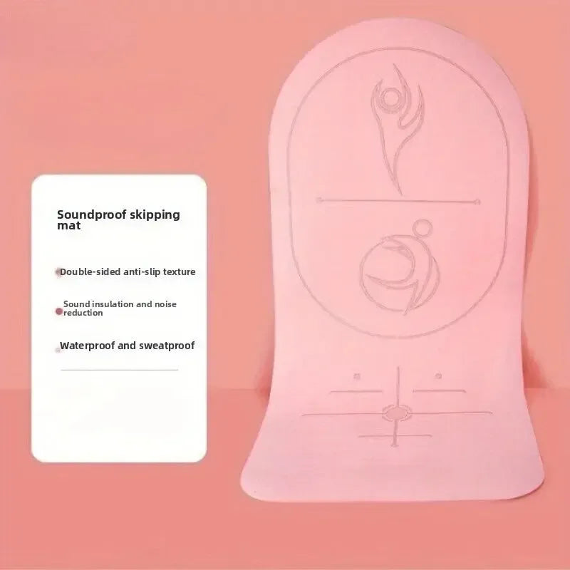 72*31inch Yoga mat, thickened soundproof mat, anti slip and shock-absorbing fitness yoga mat, suitable for indoor use - CRYSTALOIL