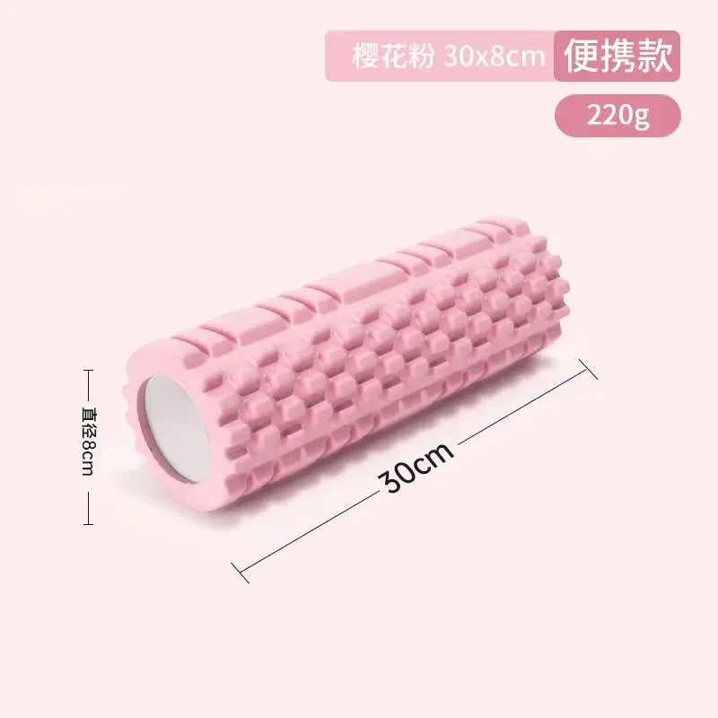 Foam Rollers for Muscle Massage 30CM - HIGH-Density Back Foam Roller for Back Pain Relief & Muscle Recovery in Legs & Arms - CRYSTALOIL