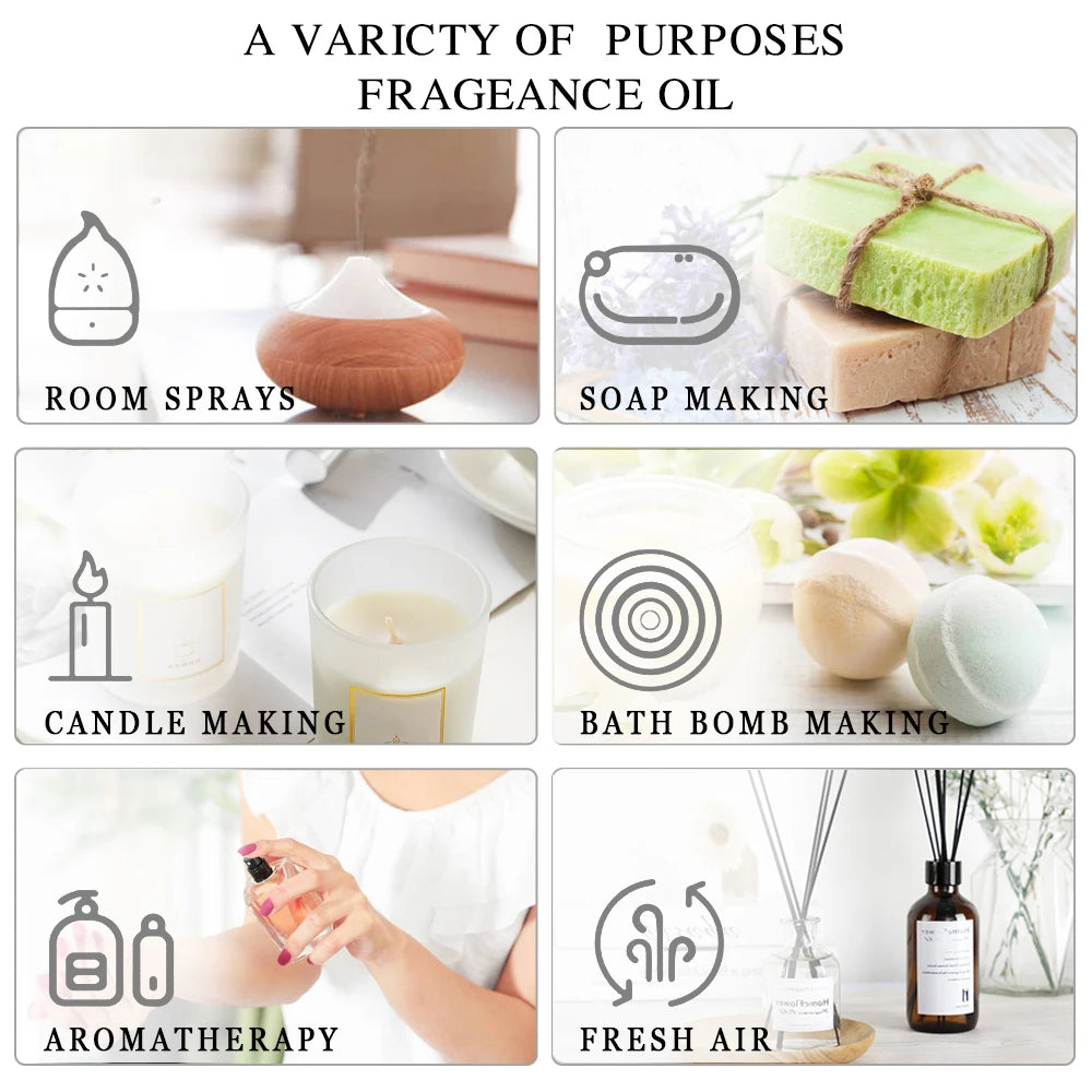EUQEE 4 Fl Oz Essential Oils for Aromatherapy Humidifiers