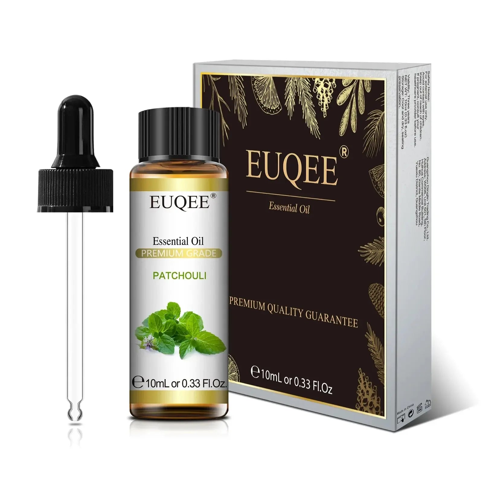 EUQEE 10ml Natural Plant Essential Oil - CRYSTALOIL