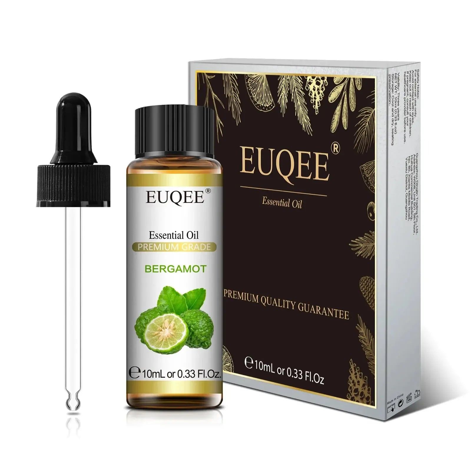 EUQEE 10ml Natural Plant Essential Oil - CRYSTALOIL