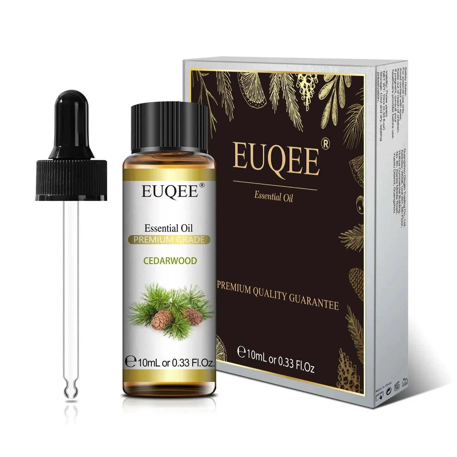 EUQEE 10ml Natural Plant Essential Oil - CRYSTALOIL