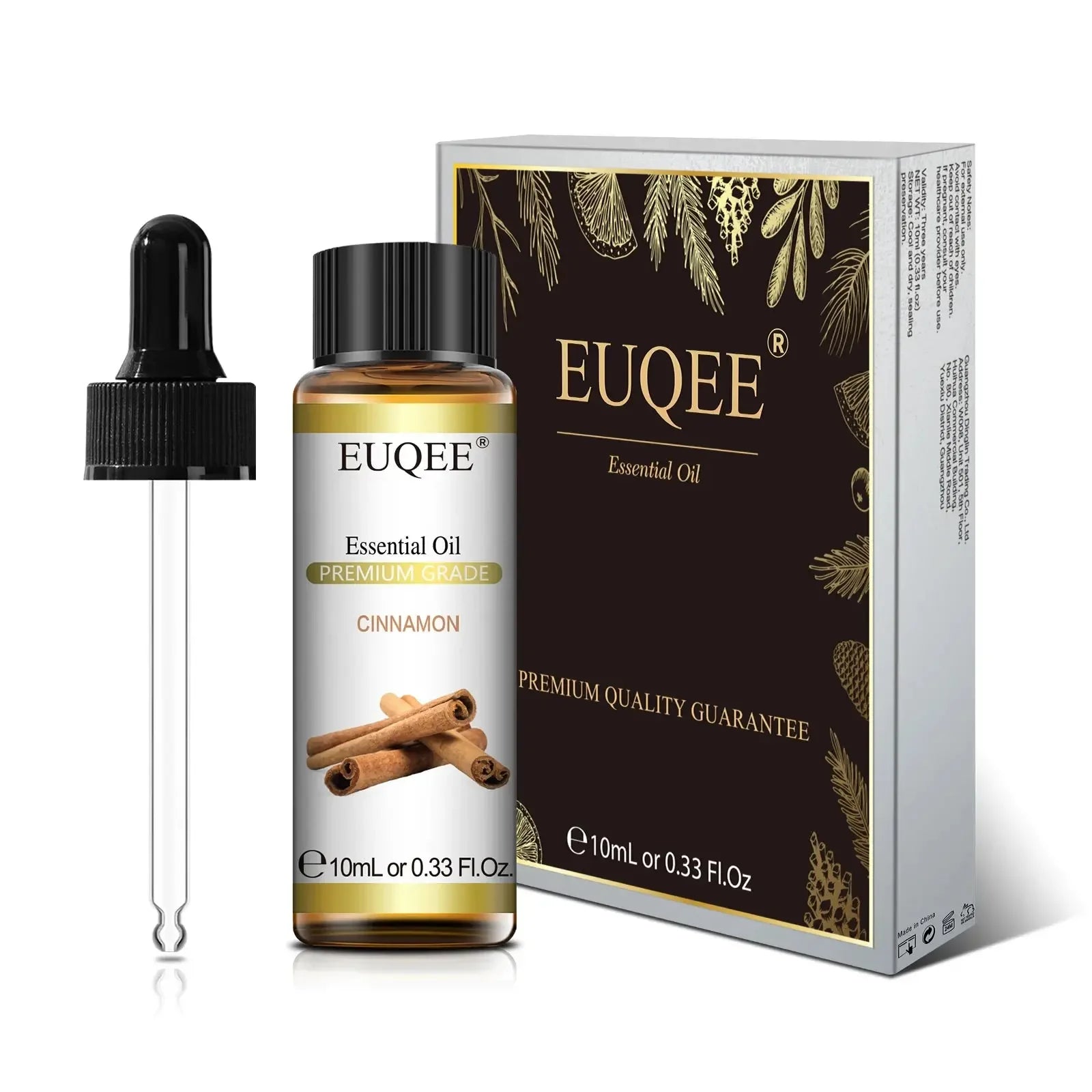 EUQEE 10ml Natural Plant Essential Oil - CRYSTALOIL