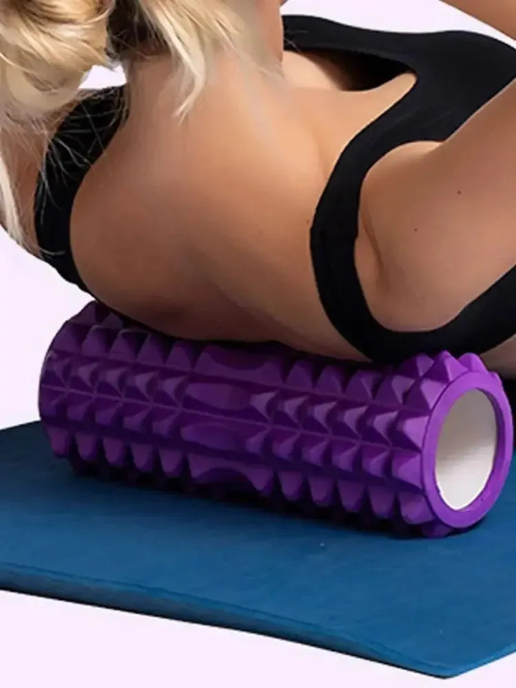 Foam Rollers for Muscle Massage 30CM - HIGH-Density Back Foam Roller for Back Pain Relief & Muscle Recovery in Legs & Arms - CRYSTALOIL