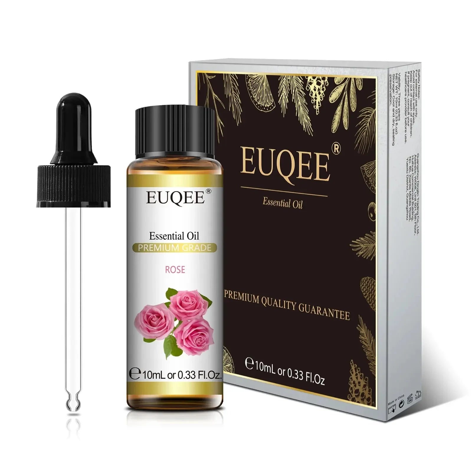 EUQEE 10ml Natural Plant Essential Oil - CRYSTALOIL