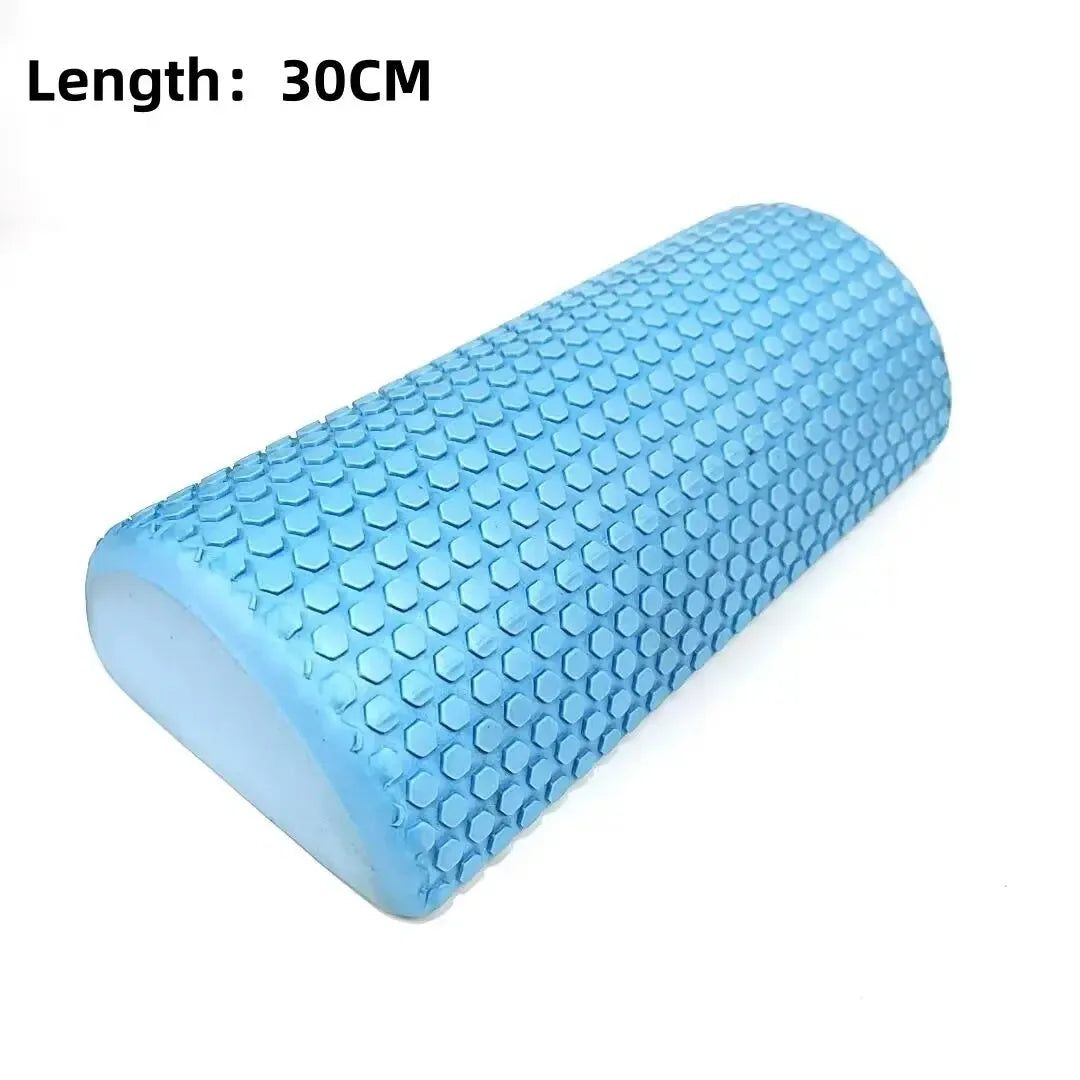 30/33cm Fitness Foam Roller Yoga Massage Roller EPP Pilates Foam Body Muscle Massage Roller Therapy Exercises Gym Home Exercise - CRYSTALOIL