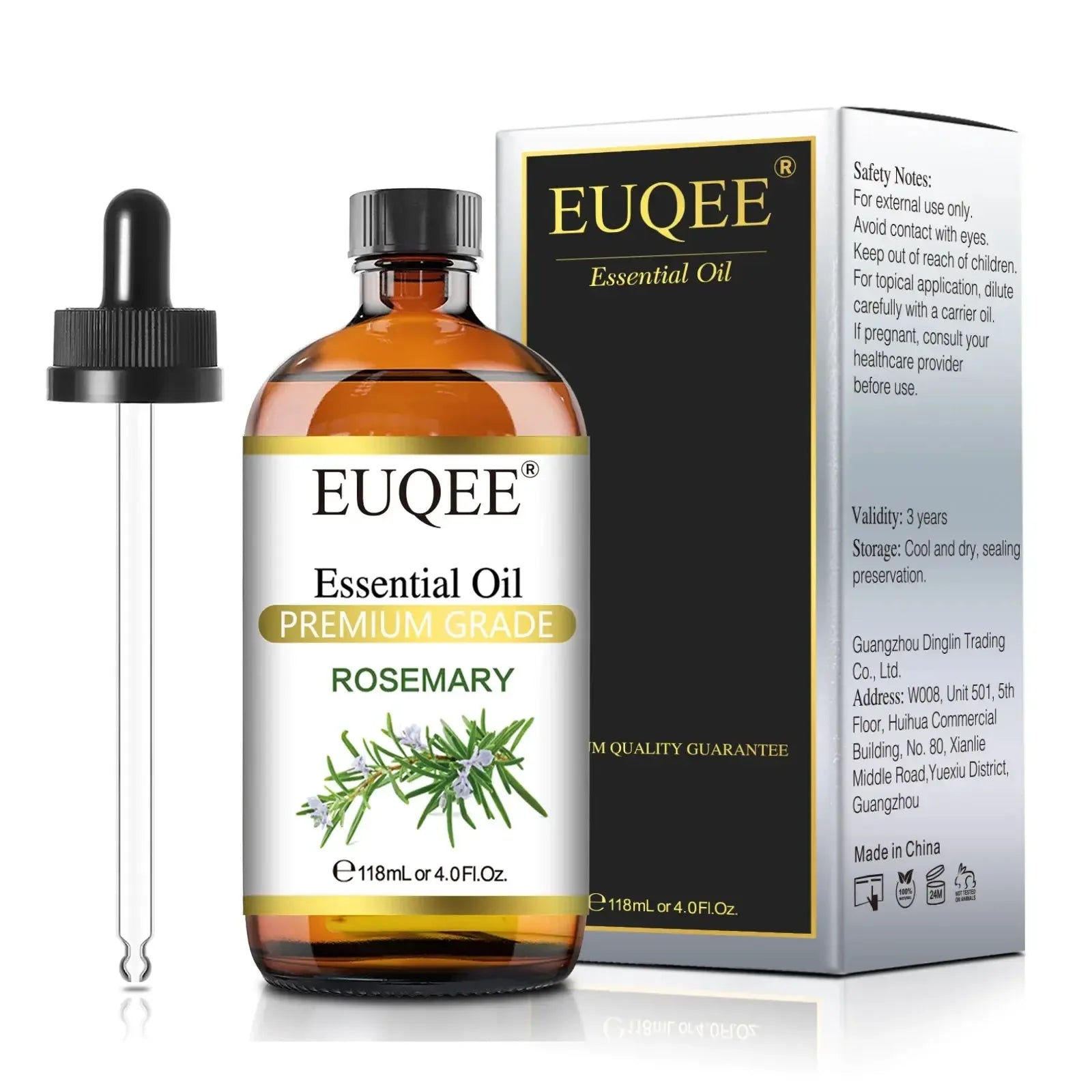 EUQEE 4 Fl Oz Essential Oils for Aromatherapy Humidifiers - CRYSTALOIL