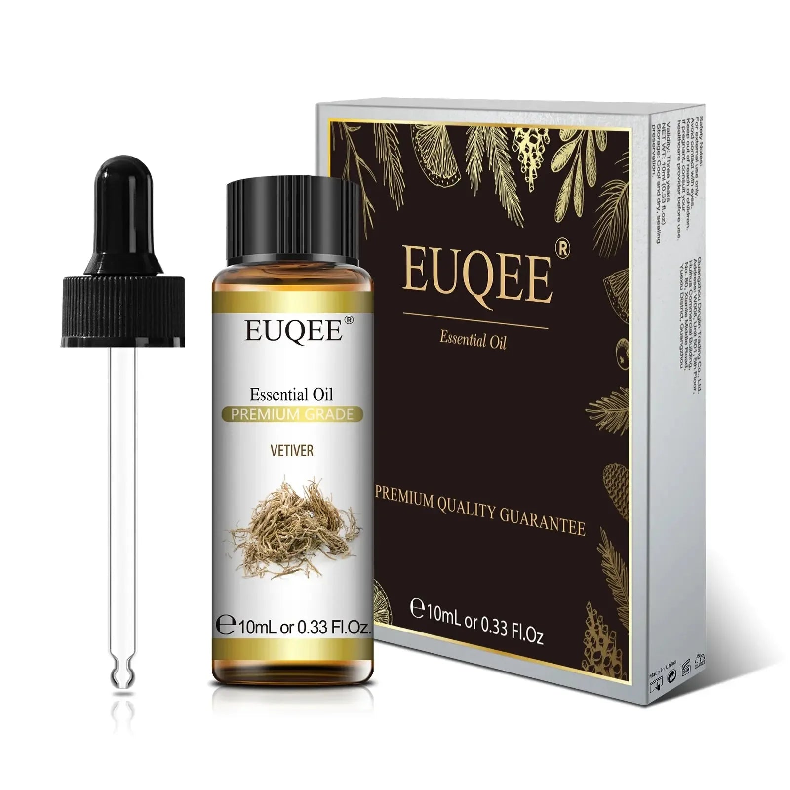 EUQEE 10ml Natural Plant Essential Oil - CRYSTALOIL