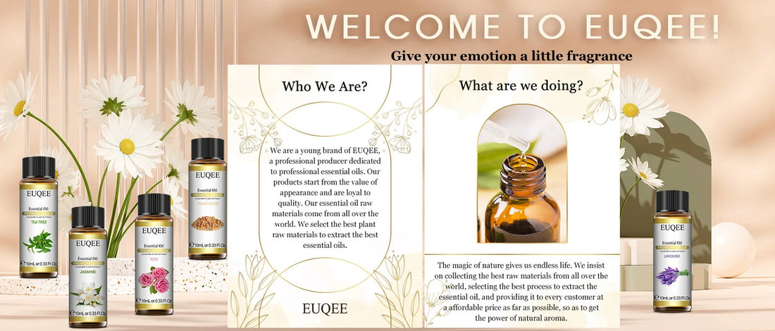 EUQEE 10ml Natural Plant Essential Oil