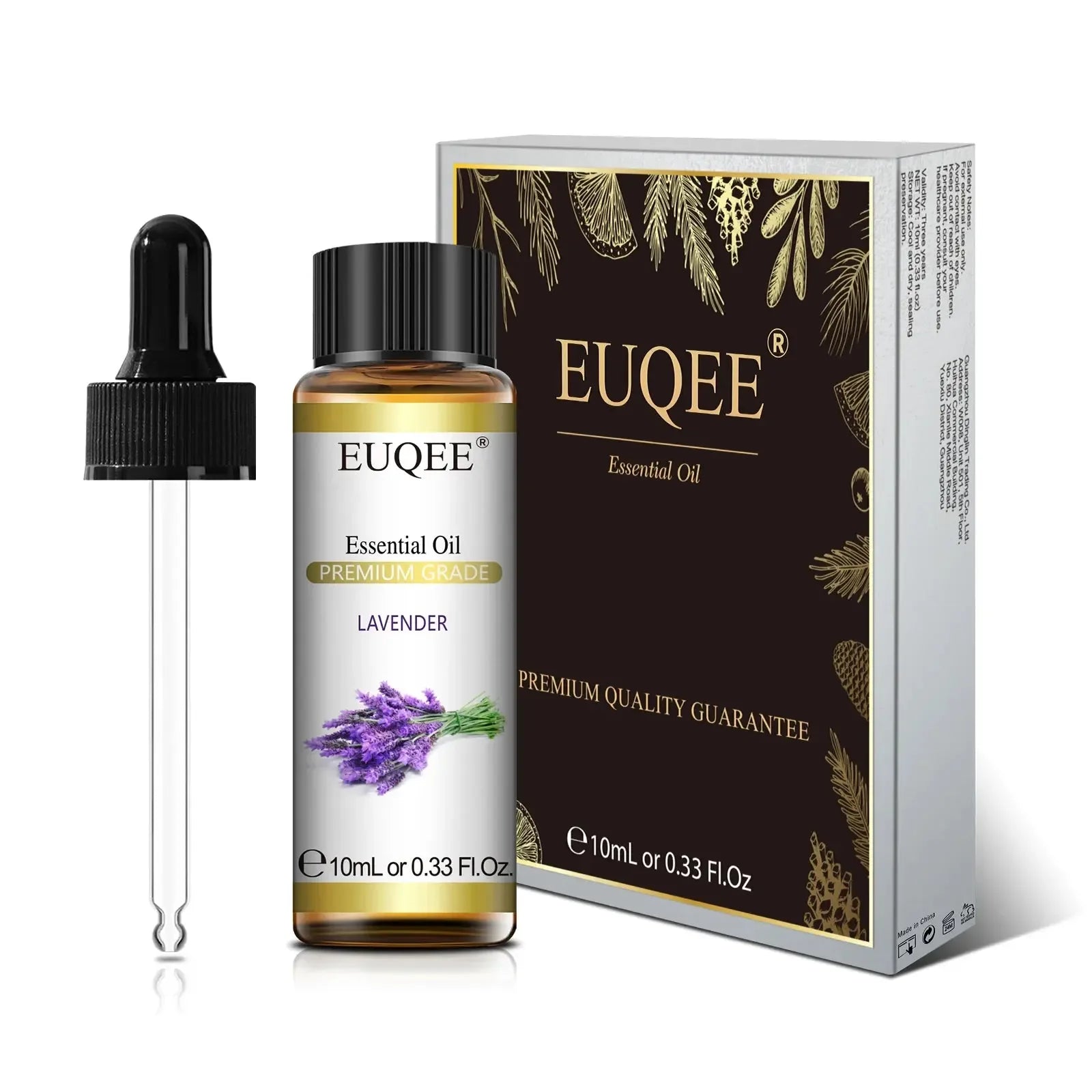 EUQEE 10ml Natural Plant Essential Oil - CRYSTALOIL