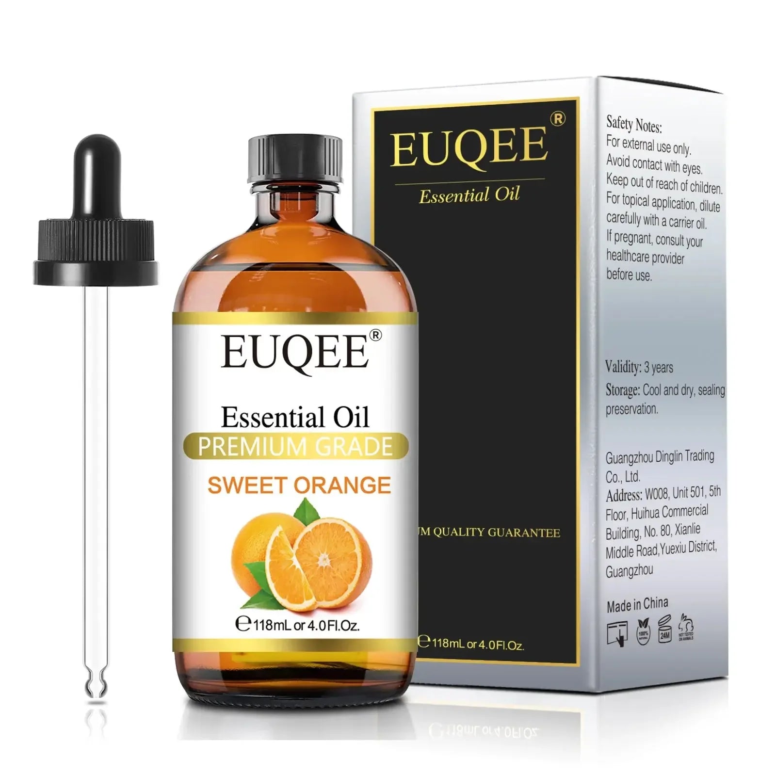 EUQEE 4 Fl Oz Essential Oils for Aromatherapy Humidifiers - CRYSTALOIL