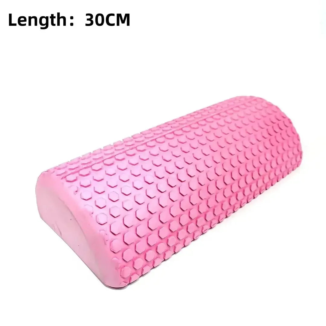 30/33cm Fitness Foam Roller Yoga Massage Roller EPP Pilates Foam Body Muscle Massage Roller Therapy Exercises Gym Home Exercise - CRYSTALOIL