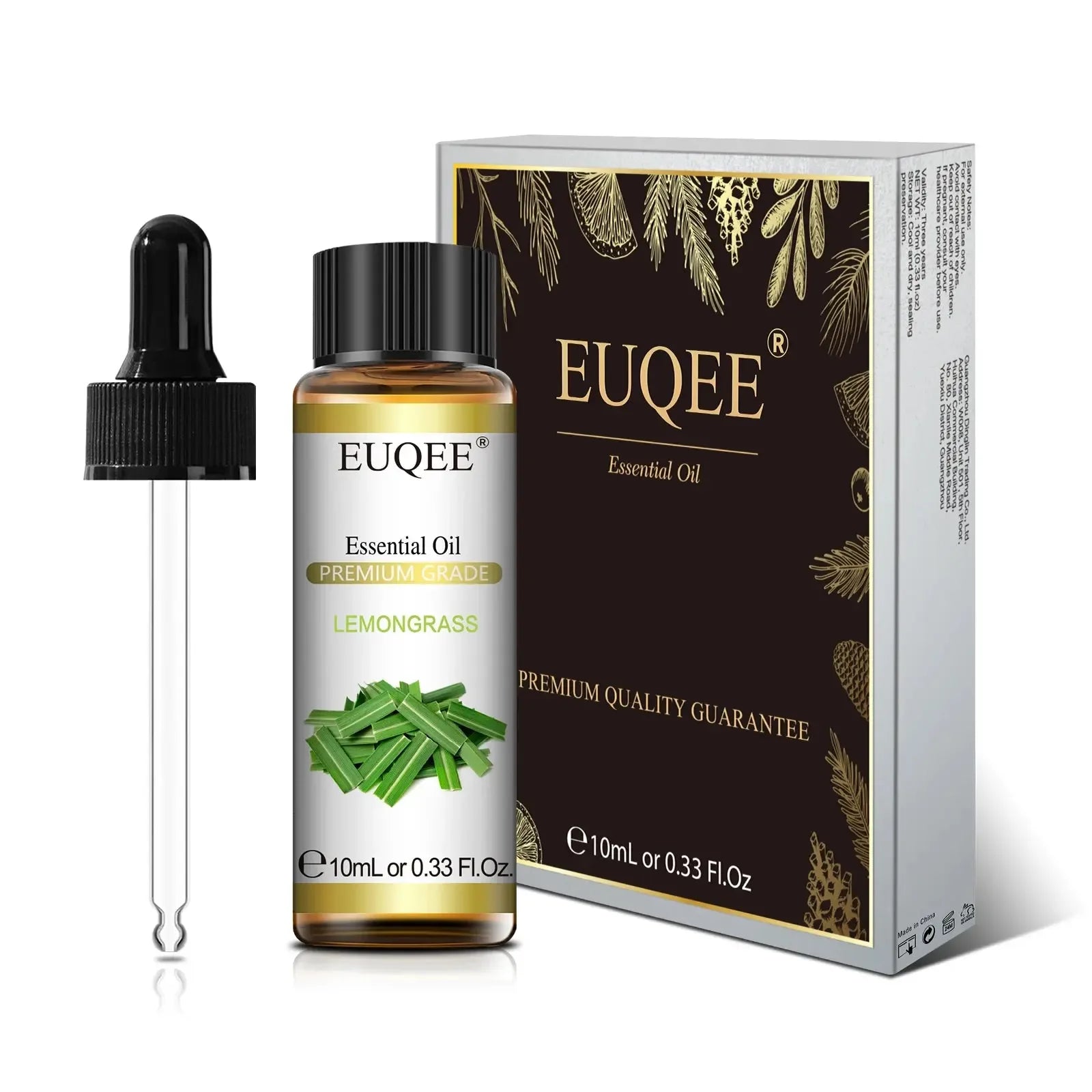 EUQEE 10ml Natural Plant Essential Oil - CRYSTALOIL