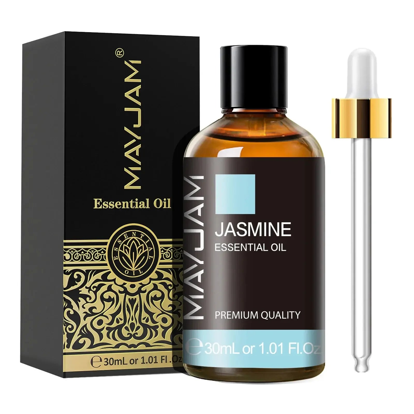 MAYJAM Essential Oil Citronella Jasmine Eucalyptus Sweet Orange - CRYSTALOIL