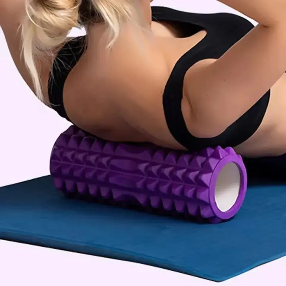 Foam Rollers for Muscle Massage 30CM - HIGH-Density Back Foam Roller for Back Pain Relief & Muscle Recovery in Legs & Arms - CRYSTALOIL