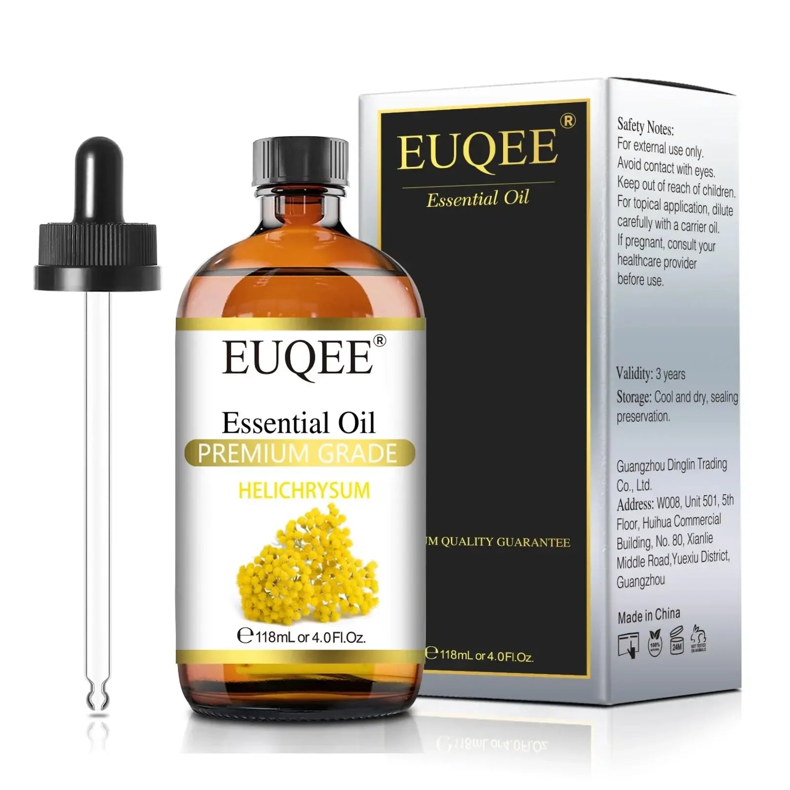 EUQEE 4 Fl Oz Essential Oils for Aromatherapy Humidifiers - CRYSTALOIL