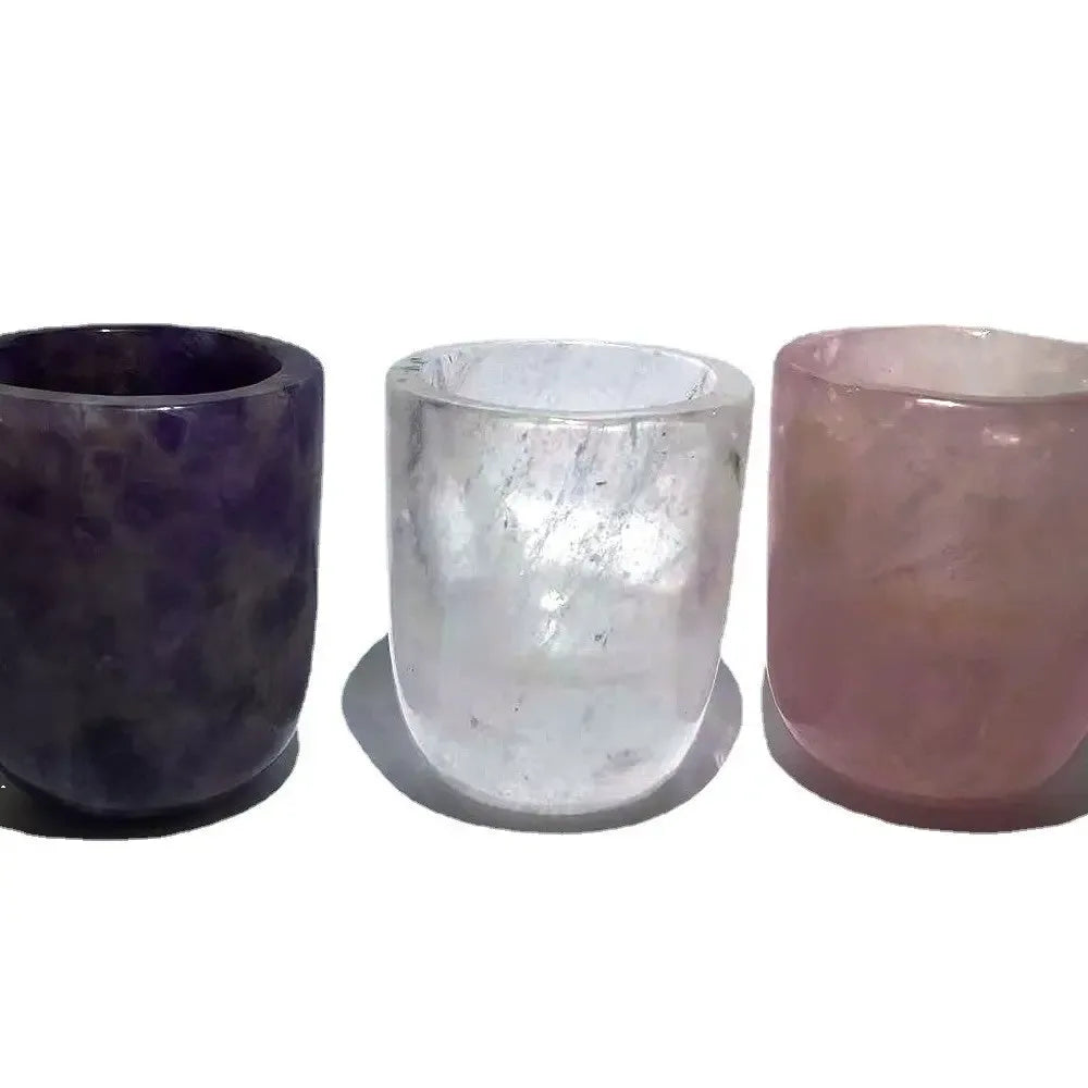 Mug In Natural White Crystal - CRYSTALOIL