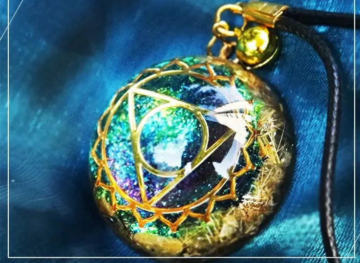 Jewel Titanium Crystal Hair, Crystal Necklace - CRYSTALOIL