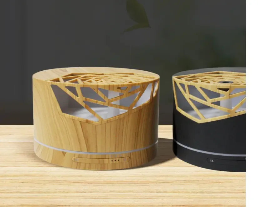 New Wood Grain Aromatherapy Machine Essential Oil Diffuser - CRYSTALOIL