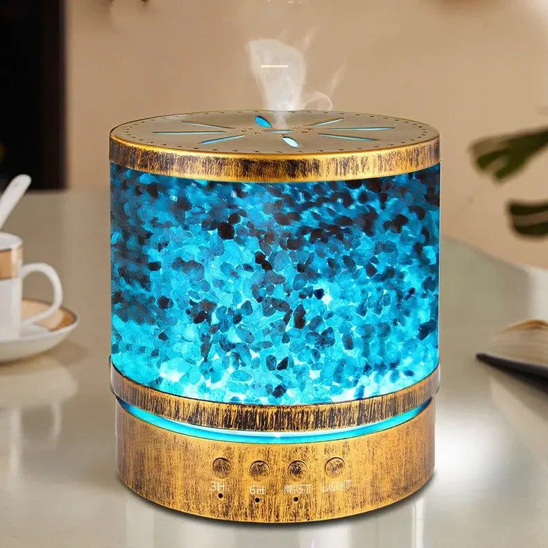 Essential Oil Diffuser Of Large Capacity Aromatherapy Diffuser, enjoy a beautiful copper based diffuser , - CRYSTALOIL