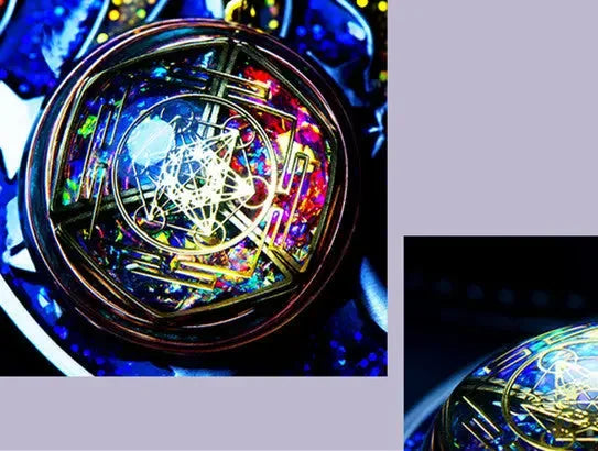 Original Constellation Crystal Fortune Pendant Fortune Necklace, This unique piece features sparkling crystals arranged in a constellation design - CRYSTALOIL