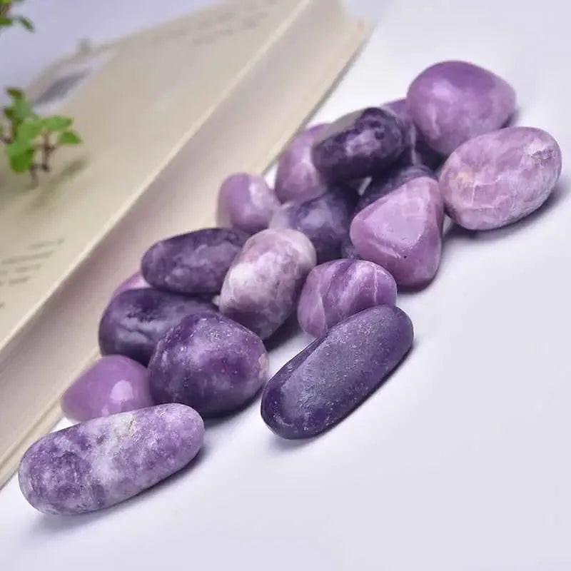 Natural Amethyst Healing Stones Tumble for Spiritual Wellness and Crystals - CRYSTALOIL
