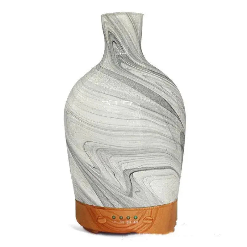 120 Ml3D Art Glass Aroma Diffuser Ultrasonic Humidifier - CRYSTALOIL