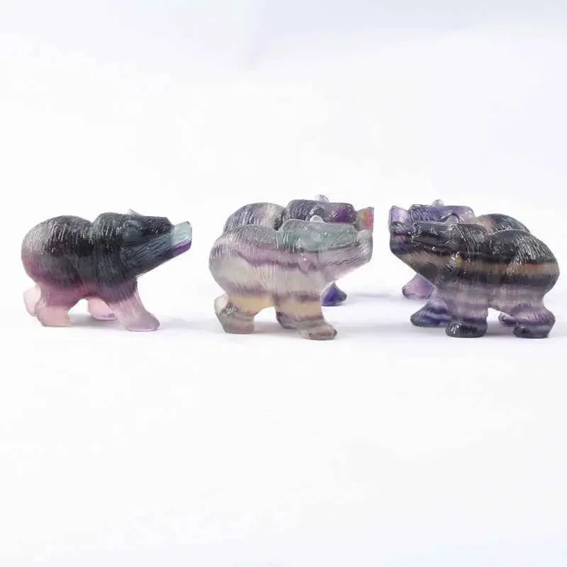 Classic Crystal Polar Bear Crafts for Home Decor and Gifts - CRYSTALOIL