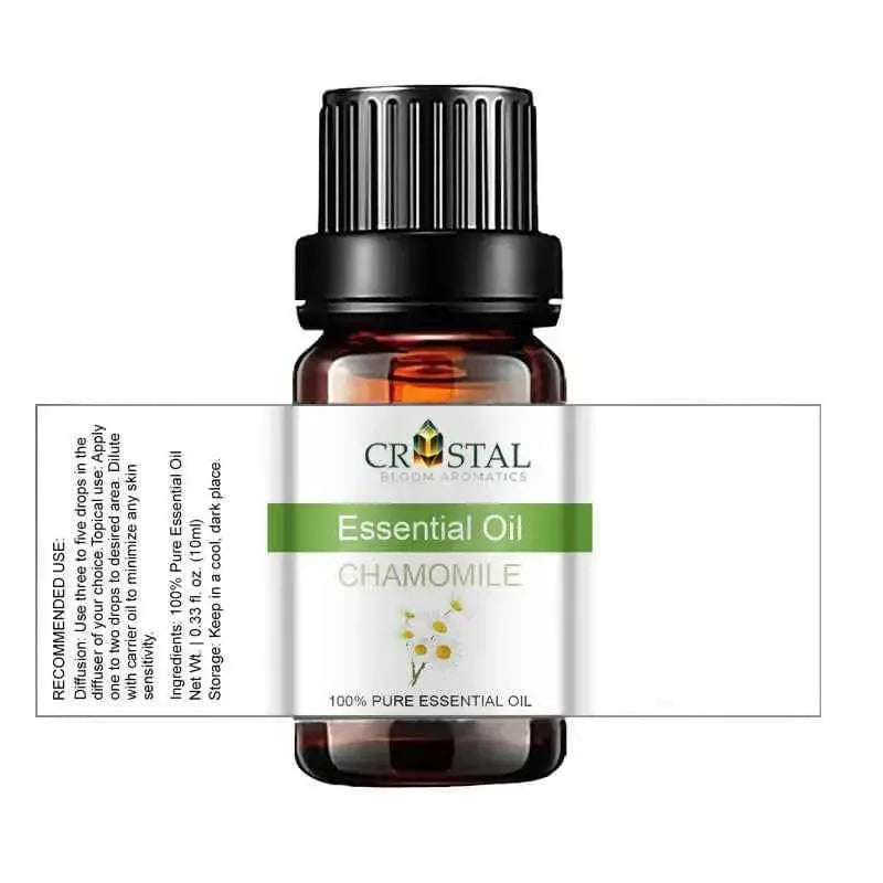 Luxury Chamomile Essential Oil - Indulge in Sophistication with Premium Big Bottles - CRYSTALOIL