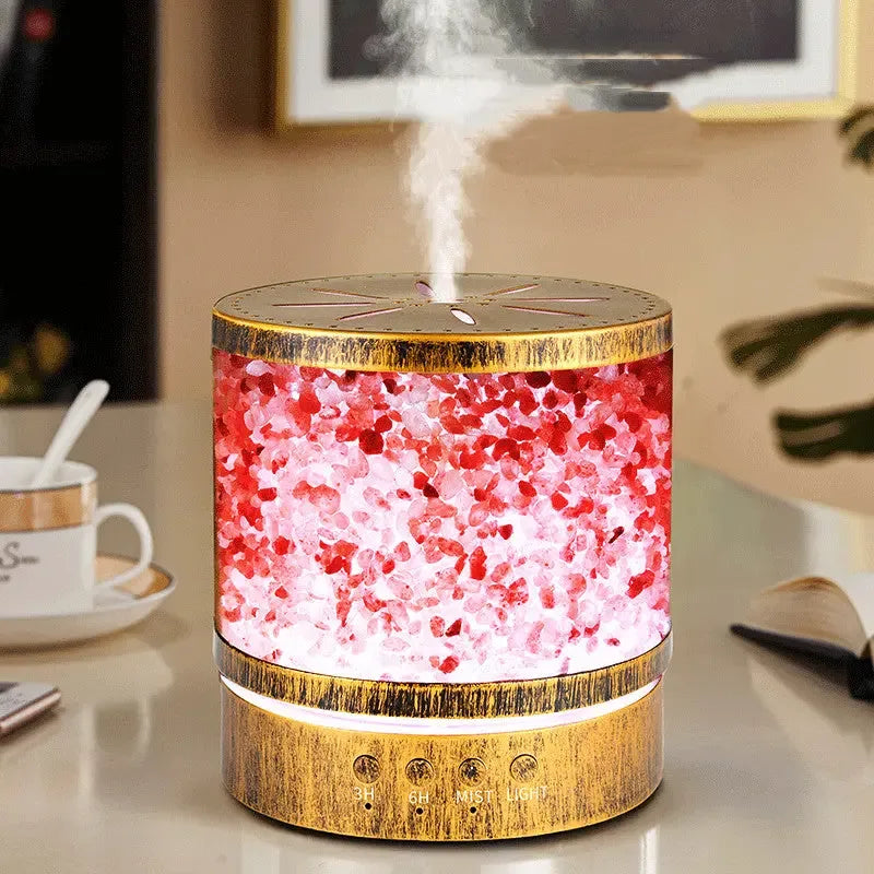 Essential Oil Diffuser Of Large Capacity Aromatherapy Diffuser, enjoy a beautiful copper based diffuser , - CRYSTALOIL