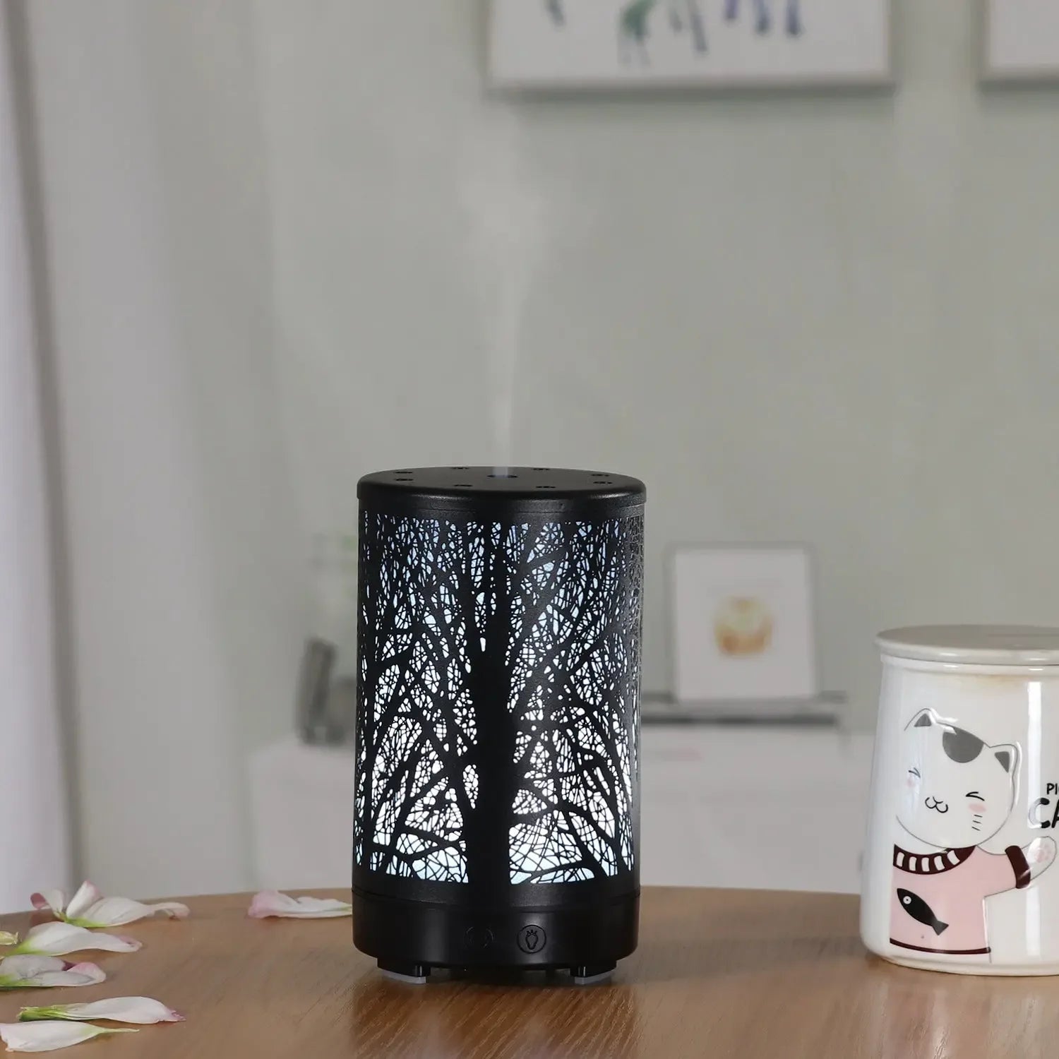 Flat Head Woods Wrought Iron Aroma Diffuser - CRYSTALOIL