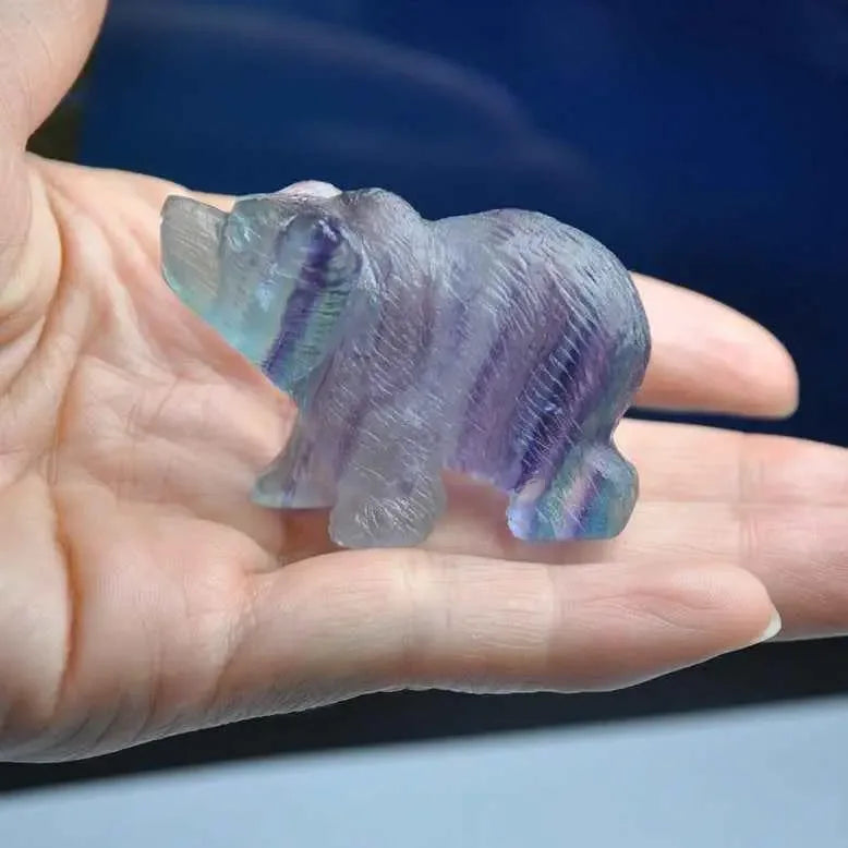 Classic Crystal Polar Bear Crafts for Home Decor and Gifts - CRYSTALOIL