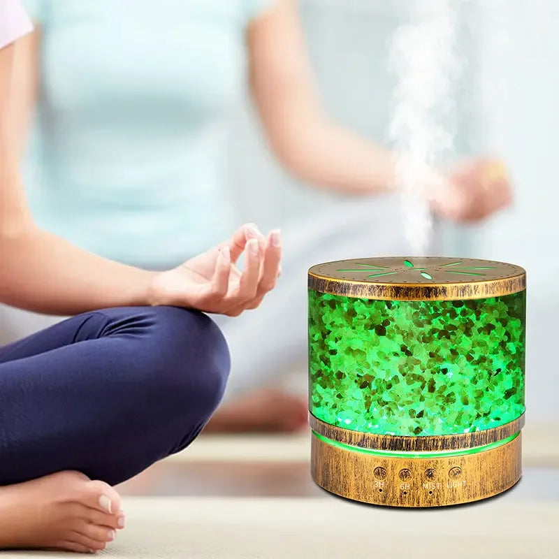 Essential Oil Diffuser Of Large Capacity Aromatherapy Diffuser, enjoy a beautiful copper based diffuser , - CRYSTALOIL
