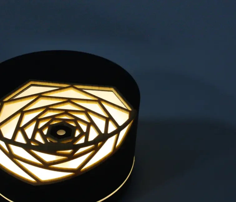 New Wood Grain Aromatherapy Machine Essential Oil Diffuser - CRYSTALOIL