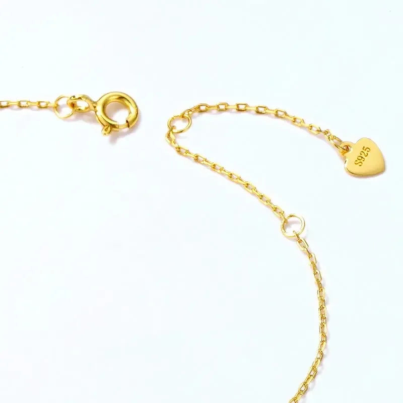 Blue Crystal Shoes S925 Silver Bracelet - CRYSTALOIL