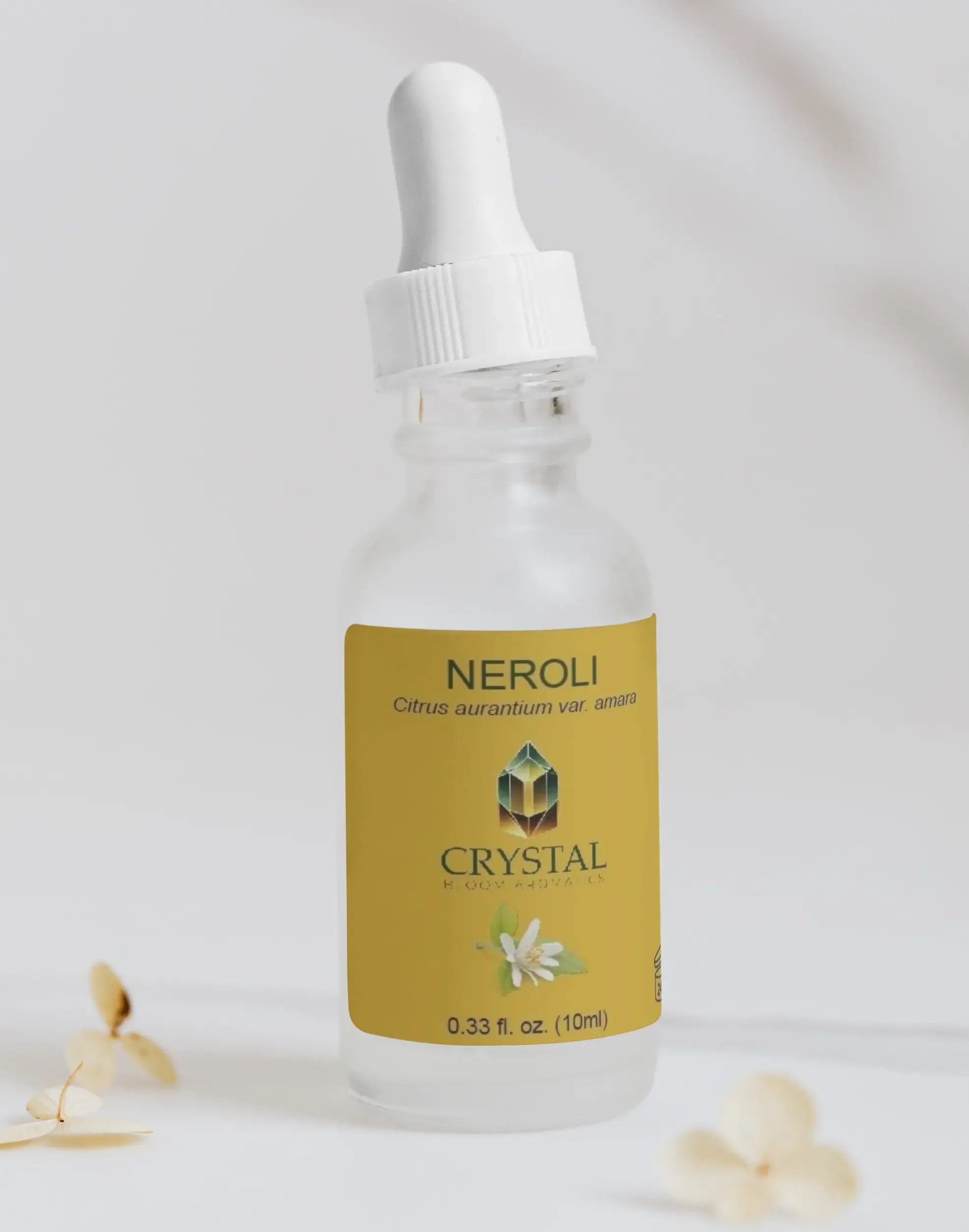 Large Luxury Neroli Essential Oil - Calming and Uplifting Properties - CRYSTALOIL